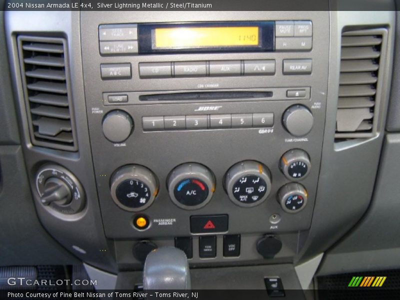 Silver Lightning Metallic / Steel/Titanium 2004 Nissan Armada LE 4x4