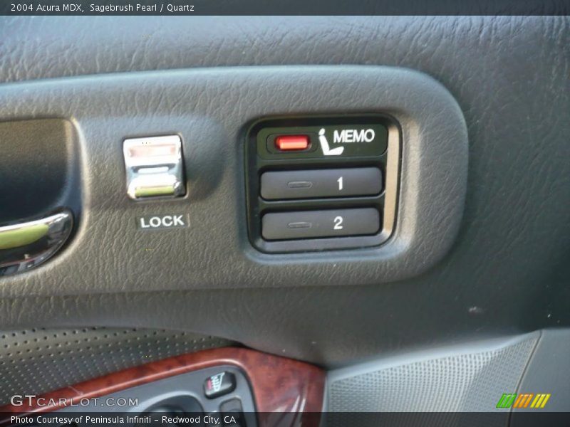 Controls of 2004 MDX 