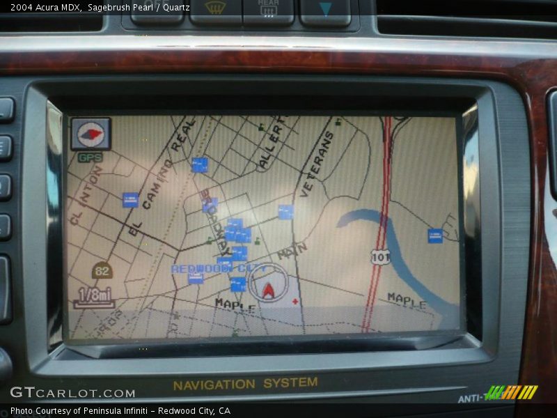 Navigation of 2004 MDX 