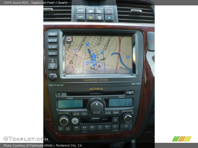 Controls of 2004 MDX 