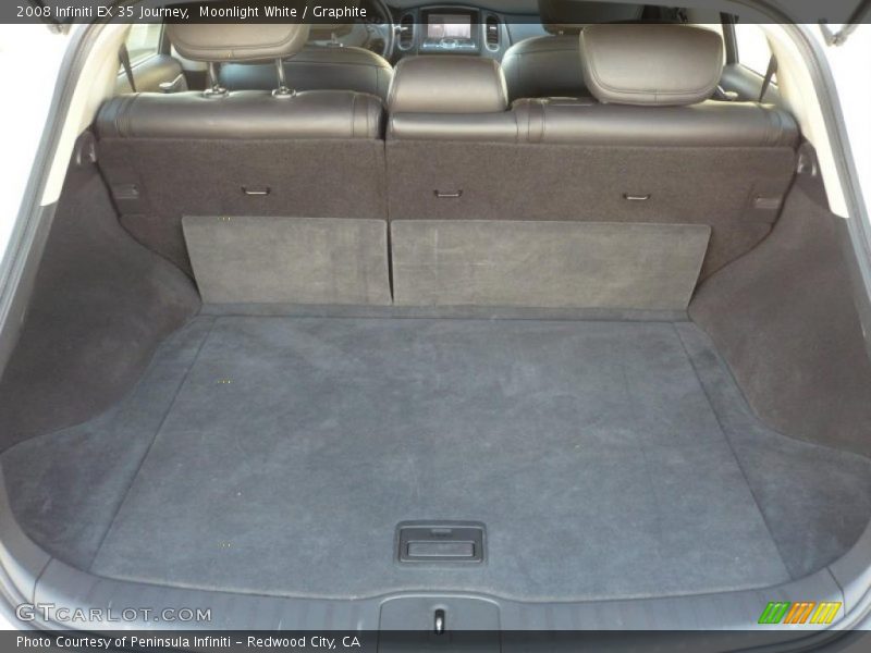 Moonlight White / Graphite 2008 Infiniti EX 35 Journey