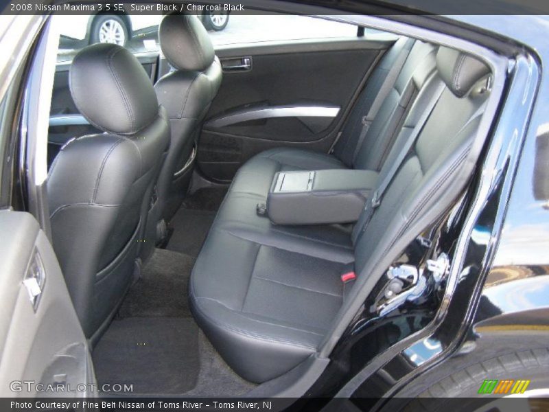 Super Black / Charcoal Black 2008 Nissan Maxima 3.5 SE