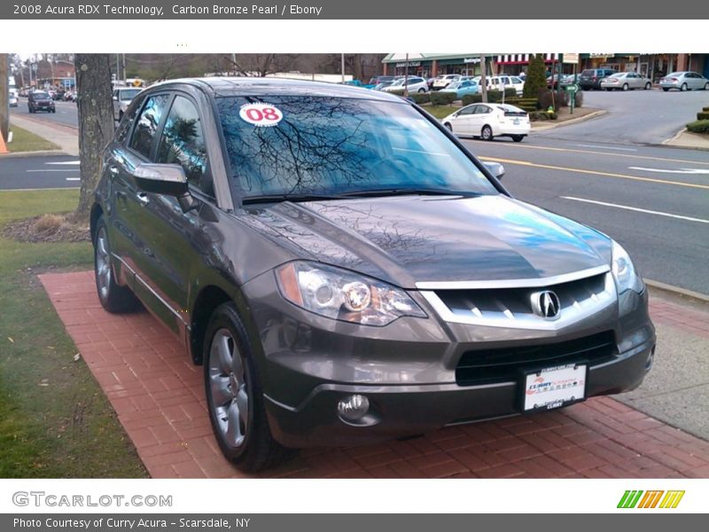 Carbon Bronze Pearl / Ebony 2008 Acura RDX Technology