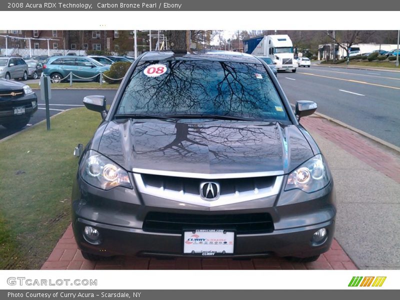 Carbon Bronze Pearl / Ebony 2008 Acura RDX Technology
