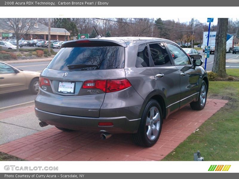 Carbon Bronze Pearl / Ebony 2008 Acura RDX Technology
