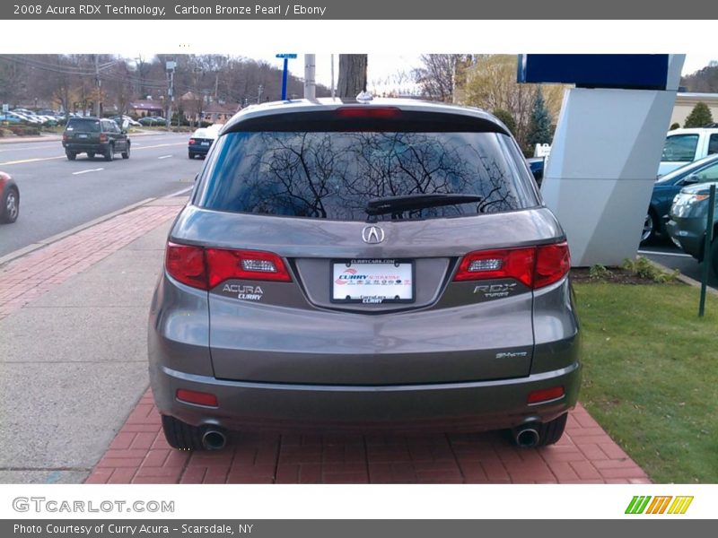 Carbon Bronze Pearl / Ebony 2008 Acura RDX Technology