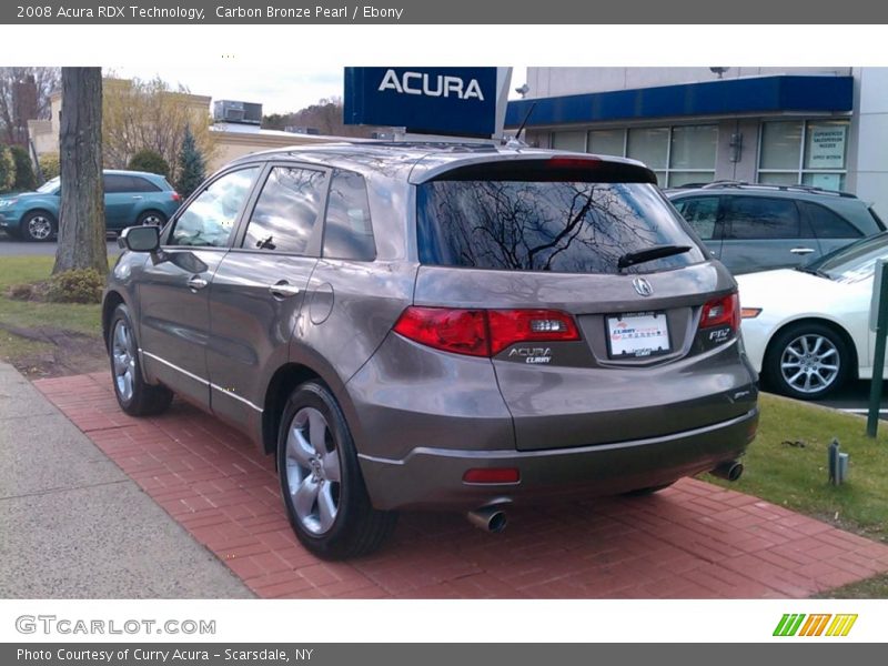 Carbon Bronze Pearl / Ebony 2008 Acura RDX Technology