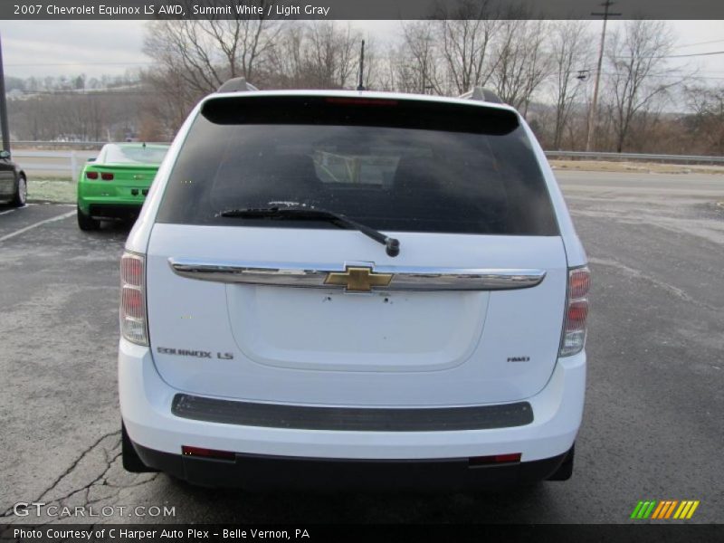 Summit White / Light Gray 2007 Chevrolet Equinox LS AWD
