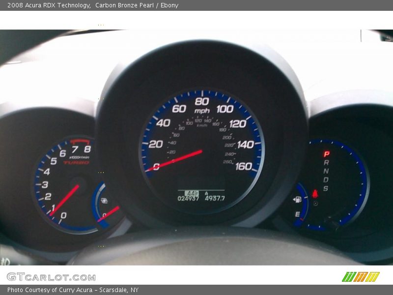 Carbon Bronze Pearl / Ebony 2008 Acura RDX Technology