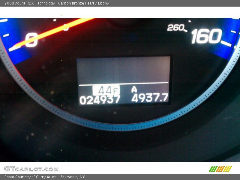 Carbon Bronze Pearl / Ebony 2008 Acura RDX Technology