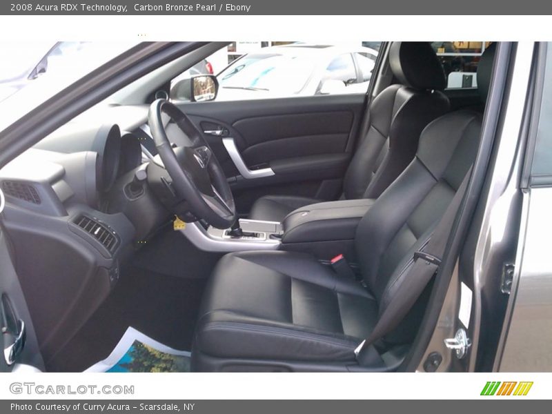 Carbon Bronze Pearl / Ebony 2008 Acura RDX Technology