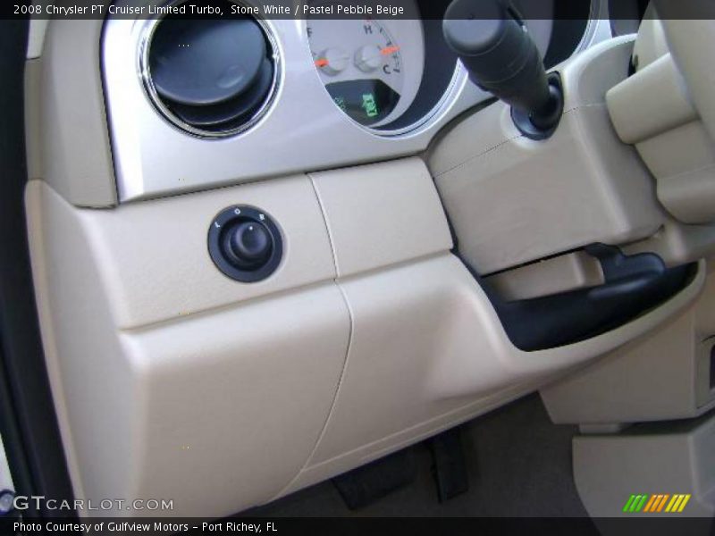 Stone White / Pastel Pebble Beige 2008 Chrysler PT Cruiser Limited Turbo