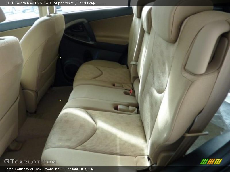 Super White / Sand Beige 2011 Toyota RAV4 V6 4WD
