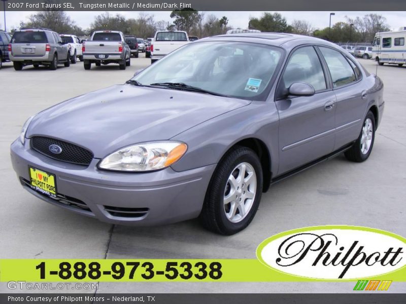 Tungsten Metallic / Medium/Dark Flint 2007 Ford Taurus SEL