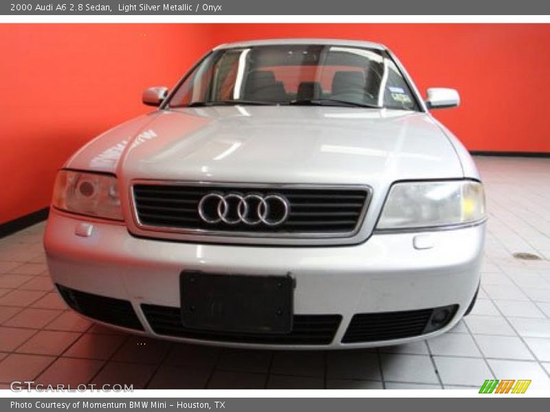 Light Silver Metallic / Onyx 2000 Audi A6 2.8 Sedan