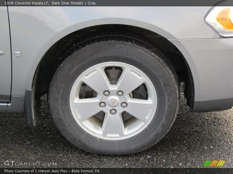 Dark Silver Metallic / Gray 2008 Chevrolet Impala LT