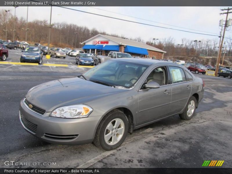 Dark Silver Metallic / Gray 2008 Chevrolet Impala LT