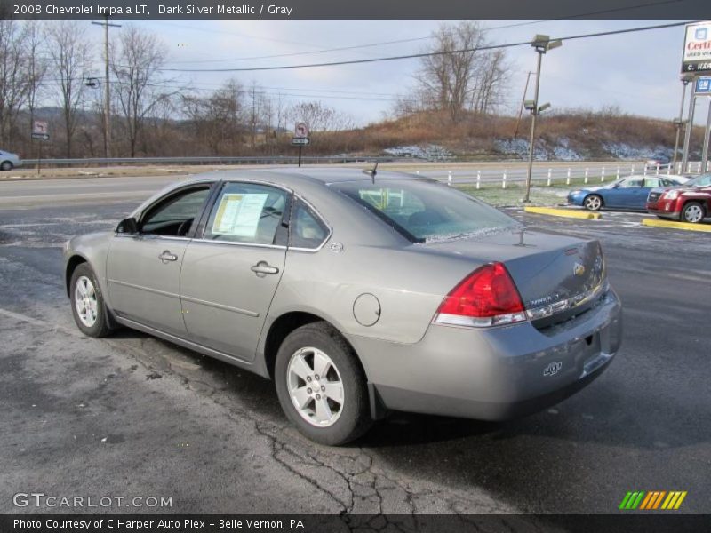 Dark Silver Metallic / Gray 2008 Chevrolet Impala LT
