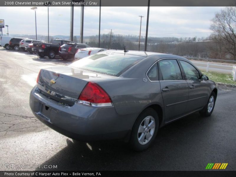 Dark Silver Metallic / Gray 2008 Chevrolet Impala LT