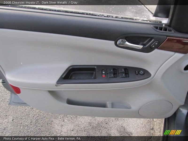 Dark Silver Metallic / Gray 2008 Chevrolet Impala LT