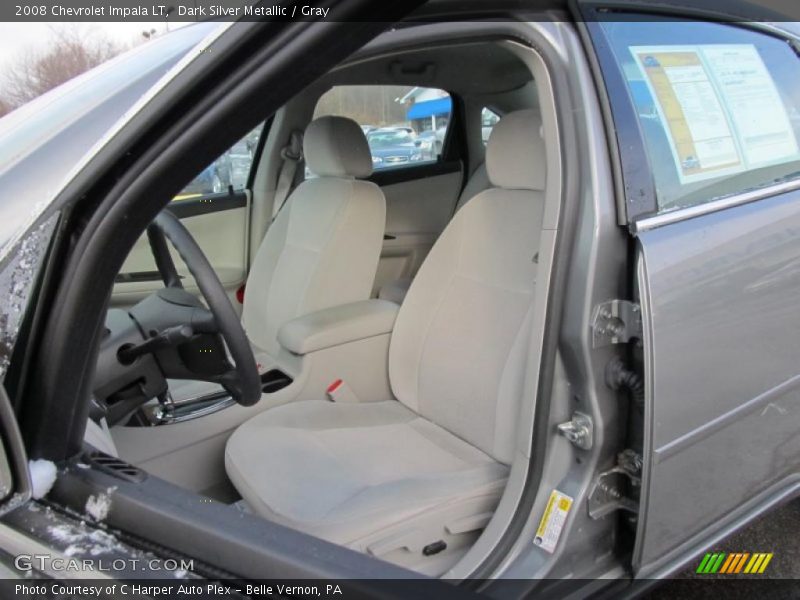 Dark Silver Metallic / Gray 2008 Chevrolet Impala LT