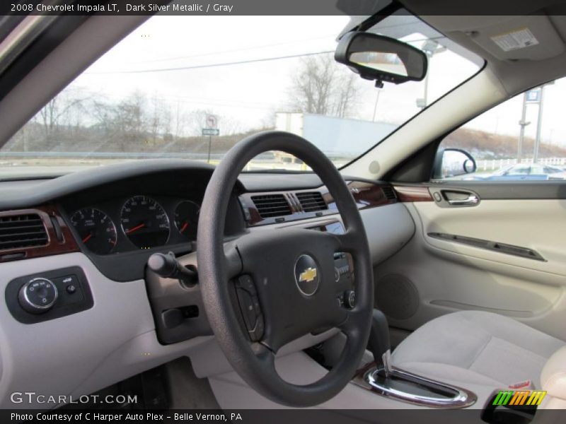 Dark Silver Metallic / Gray 2008 Chevrolet Impala LT
