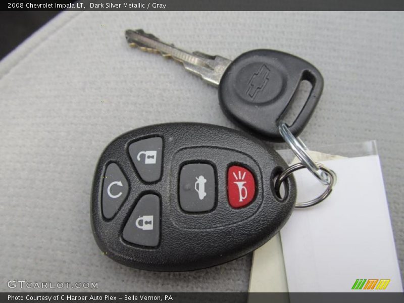 Dark Silver Metallic / Gray 2008 Chevrolet Impala LT