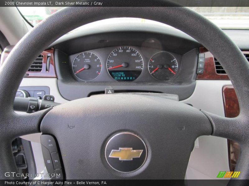 Dark Silver Metallic / Gray 2008 Chevrolet Impala LT