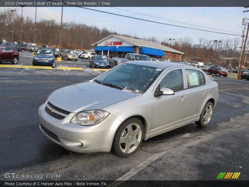 Silver Ice Metallic / Gray 2010 Chevrolet Cobalt LT Sedan