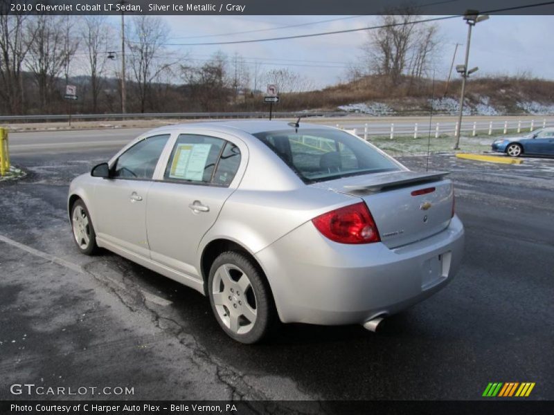 Silver Ice Metallic / Gray 2010 Chevrolet Cobalt LT Sedan