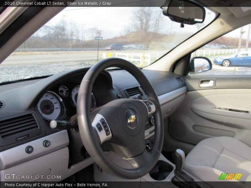 Silver Ice Metallic / Gray 2010 Chevrolet Cobalt LT Sedan