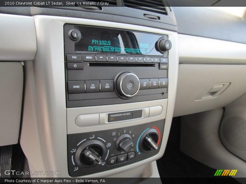 Silver Ice Metallic / Gray 2010 Chevrolet Cobalt LT Sedan