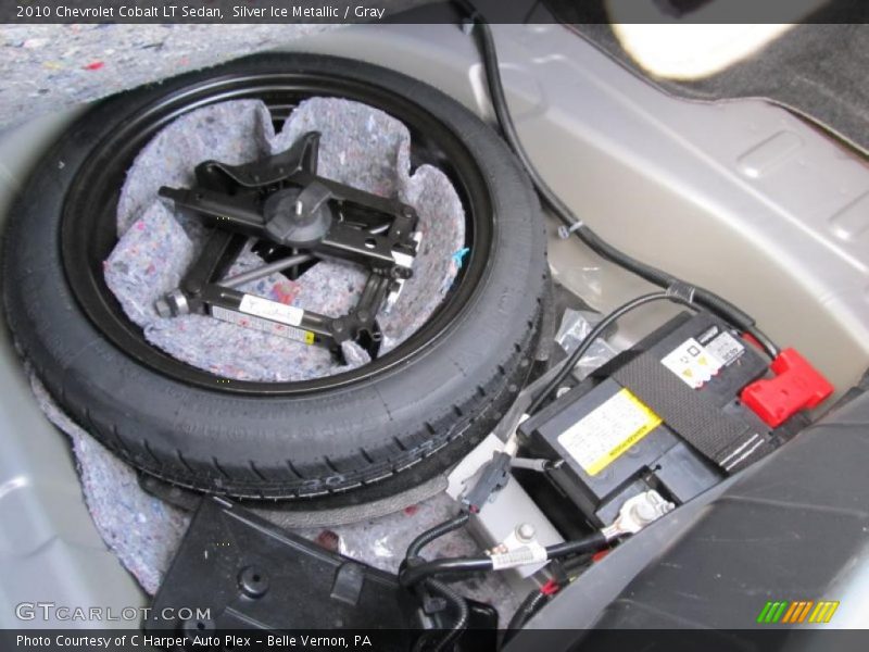 Silver Ice Metallic / Gray 2010 Chevrolet Cobalt LT Sedan