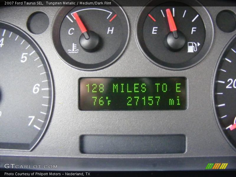 Tungsten Metallic / Medium/Dark Flint 2007 Ford Taurus SEL