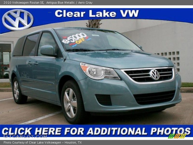 Antigua Blue Metallic / Aero Gray 2010 Volkswagen Routan SE