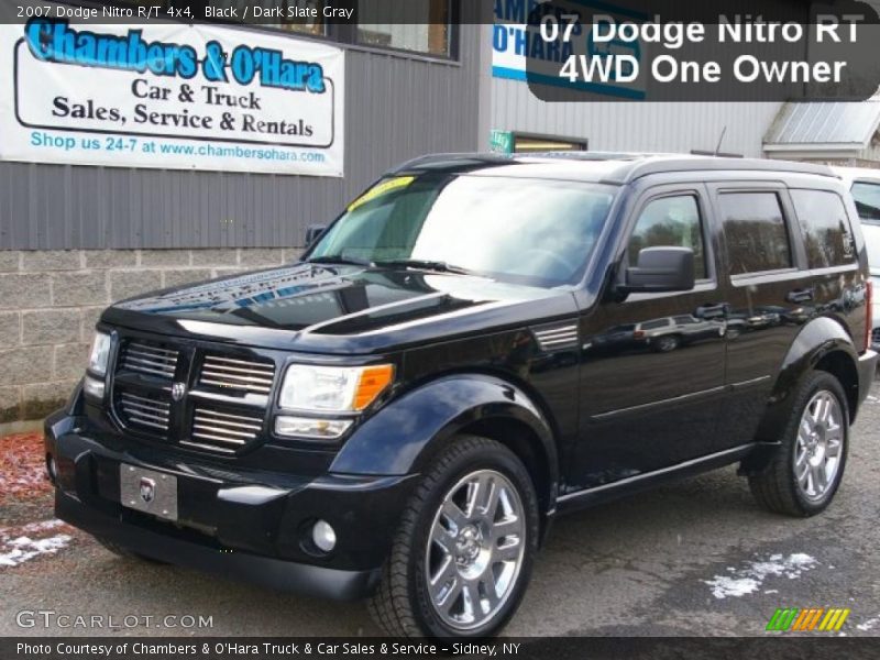 Black / Dark Slate Gray 2007 Dodge Nitro R/T 4x4
