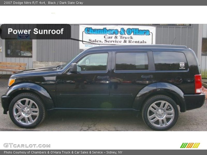 Black / Dark Slate Gray 2007 Dodge Nitro R/T 4x4