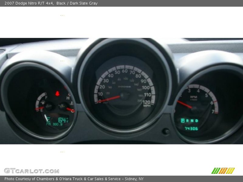 Black / Dark Slate Gray 2007 Dodge Nitro R/T 4x4