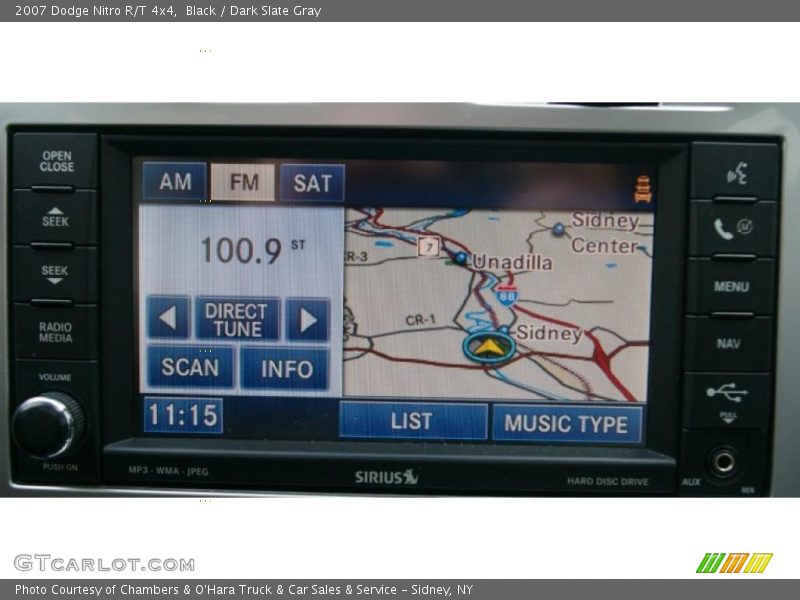 Black / Dark Slate Gray 2007 Dodge Nitro R/T 4x4