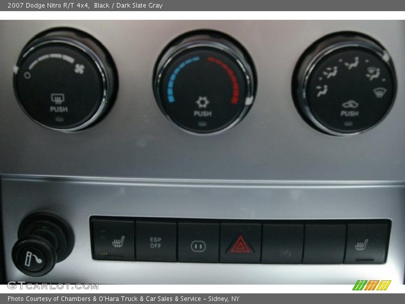 Black / Dark Slate Gray 2007 Dodge Nitro R/T 4x4