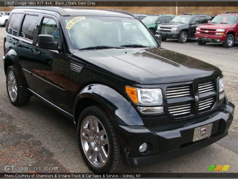 Black / Dark Slate Gray 2007 Dodge Nitro R/T 4x4