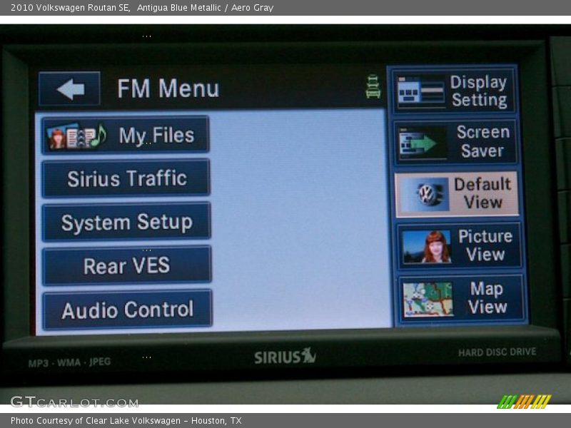 Antigua Blue Metallic / Aero Gray 2010 Volkswagen Routan SE