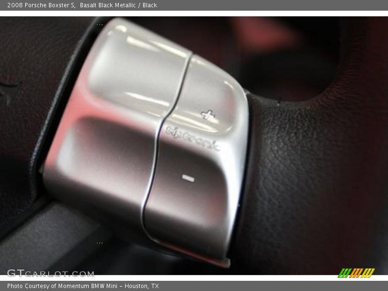 Basalt Black Metallic / Black 2008 Porsche Boxster S