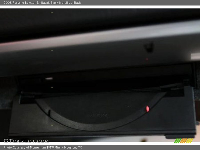 Basalt Black Metallic / Black 2008 Porsche Boxster S