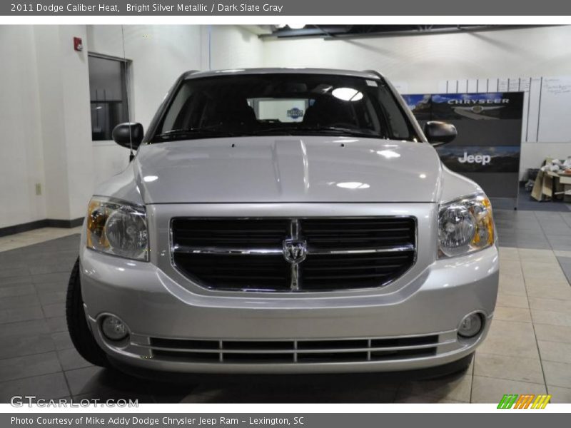 Bright Silver Metallic / Dark Slate Gray 2011 Dodge Caliber Heat