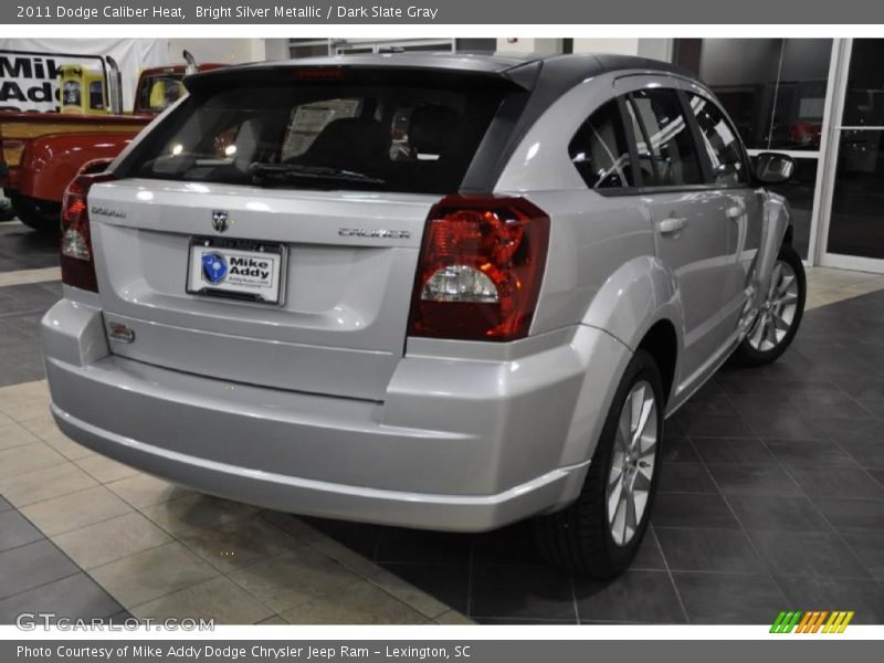 Bright Silver Metallic / Dark Slate Gray 2011 Dodge Caliber Heat