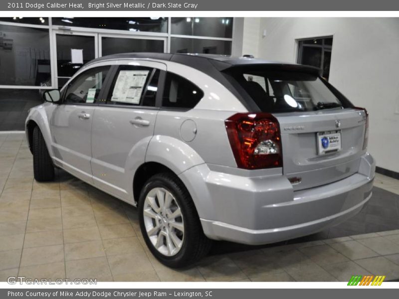 Bright Silver Metallic / Dark Slate Gray 2011 Dodge Caliber Heat