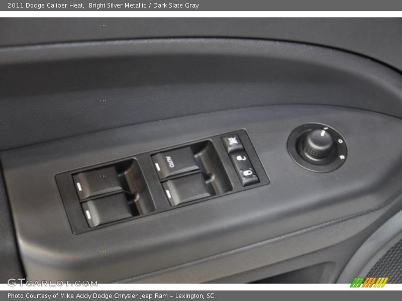 Bright Silver Metallic / Dark Slate Gray 2011 Dodge Caliber Heat