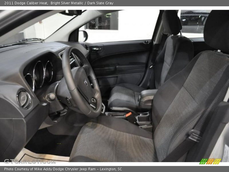 Bright Silver Metallic / Dark Slate Gray 2011 Dodge Caliber Heat