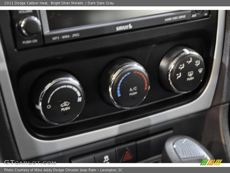 Bright Silver Metallic / Dark Slate Gray 2011 Dodge Caliber Heat